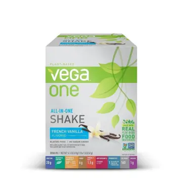 Vega | Vega One All-In-One Shake French Vanilla Drink Mix Powder Packet 41g
