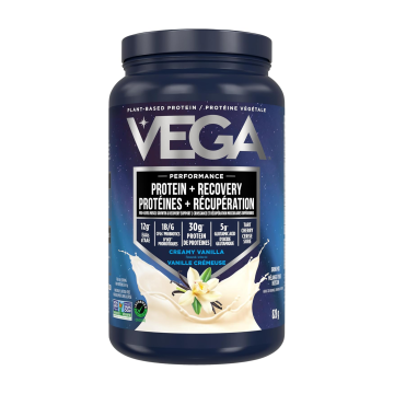 Vega Performance | Creamy Vanilla Protein+Recovery Drink Mix Powder 828g