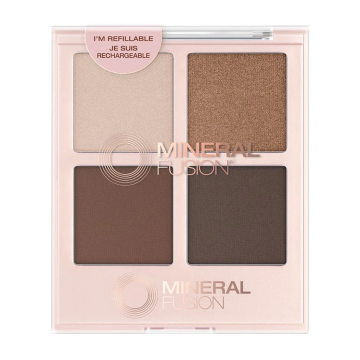 Mineral Fusion | Coffee Break Eye Shadow Quad Palette