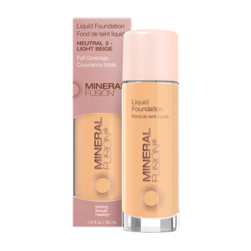 Mineral Fusion | Liquid Foundation Neutral 3 Light Beige