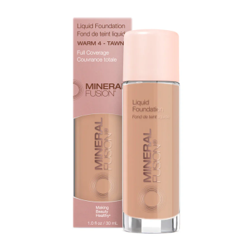 Mineral Fusion | Liquid Foundation Warm 4 Tawny