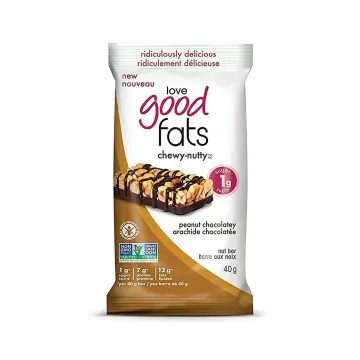 Love Good Fats | Chewy Peanut Chocolatey Bar