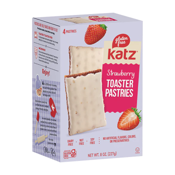 Katz | Strawberry Toaster Pastries 227g