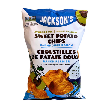 Jackson's | Sweet Potato Chips Farmhouse Ranch 142g