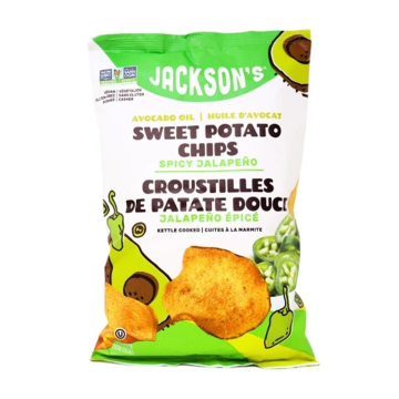 Jackson's | Sweet Potato Chips Spicy Jalapeno 142g