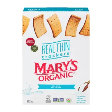 Mary's Organic | Real Thin Sea Salt Crackers