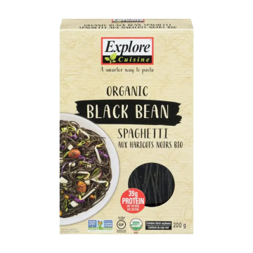 Explore Cuisine | Organic Black Bean Spaghetti 200g