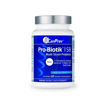 CanPrev | Pro-Biotik 15B Multi Strain Probiotic Veggie Caps