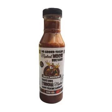 Crazy Mooskies | Montreal No Added Sugar BBQ Sauce