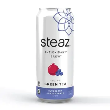 Steaz | Blueberry Pomegranate Lightly Sweetened Iced Green Tea