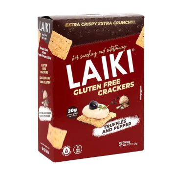 Laiki | Gluten Free Truffles & Pepper Crackers 113g