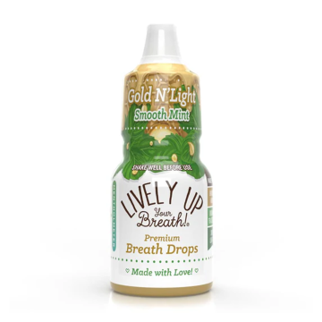 Lively Up Your Breath | Gold N' Light Mint Drops 8ml
