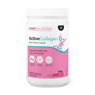 Smart Solutions | Active Collagen Raspberry Flavour Powder 220g