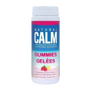 Natural Calm | Raspberry Lemon Magnesium Gummies