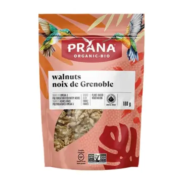 Prana Organic | Raw Walnuts 180g