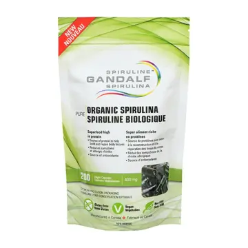 Gandalf | Organic Spirulina 400mg Vegetarian Capsules