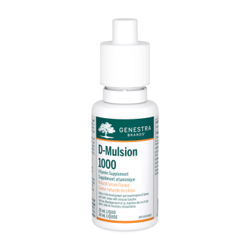 Genestra | D-Mulsion 1000IU Natural Lemon Flavour Drops
