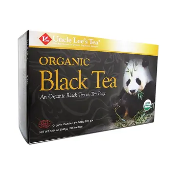 Uncle Lee's Tea | Organic Black Tea 100 Bags