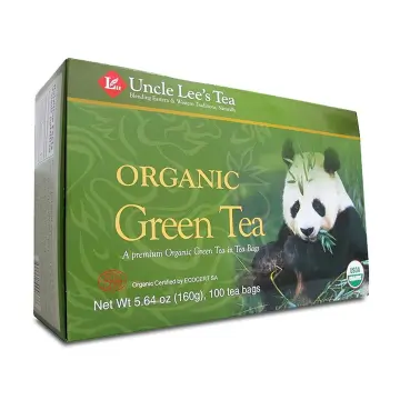 Uncle Lee's Tea | Organic Green Tea 100 Bags