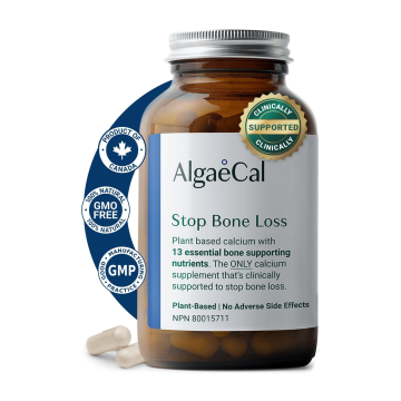 AlgaeCal | Plant-Sourced Calcium 90 Veggie Caps