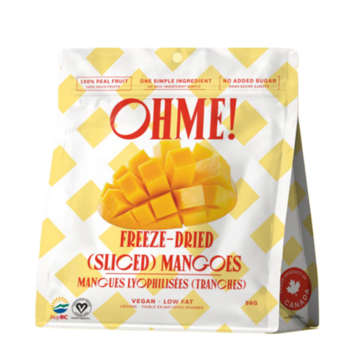 Oh Me! | Freeze-Dried Slices Mangoes 56g