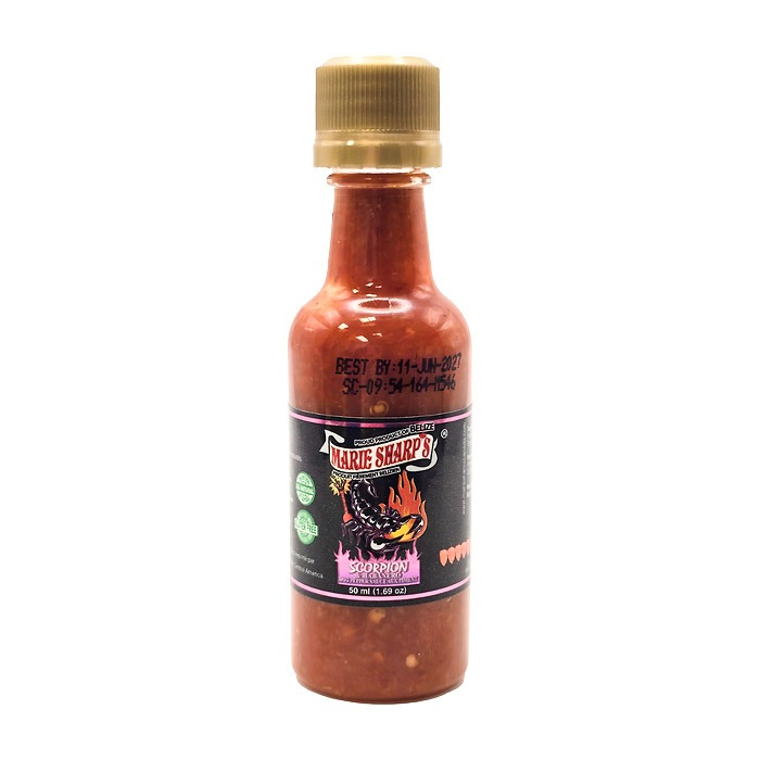 Marie Sharps | Red Hornet (Scorpion) Lava Heat Pepper Sauce 50ml