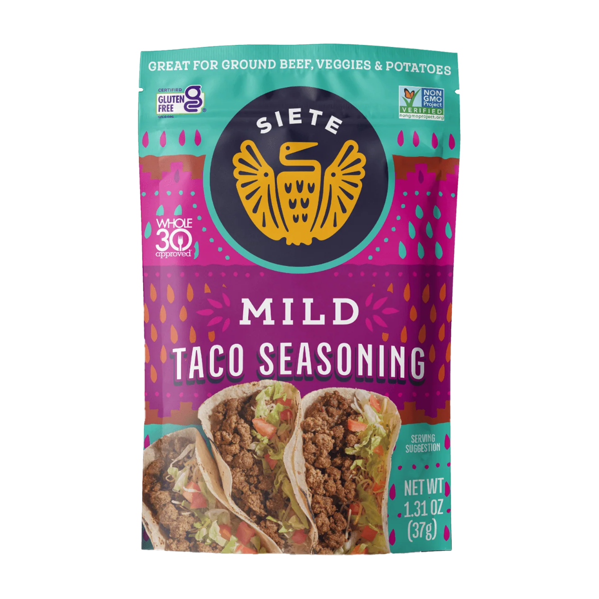 Siete | Mild Taco Seasoning