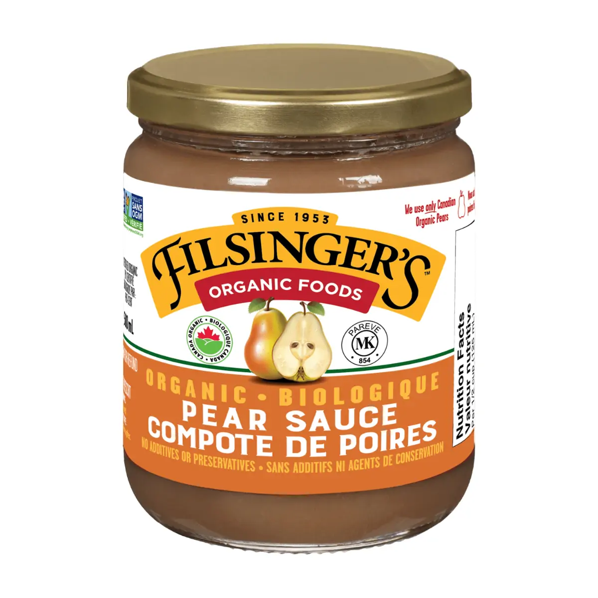 Filsingers | Organic Pear Sauce
