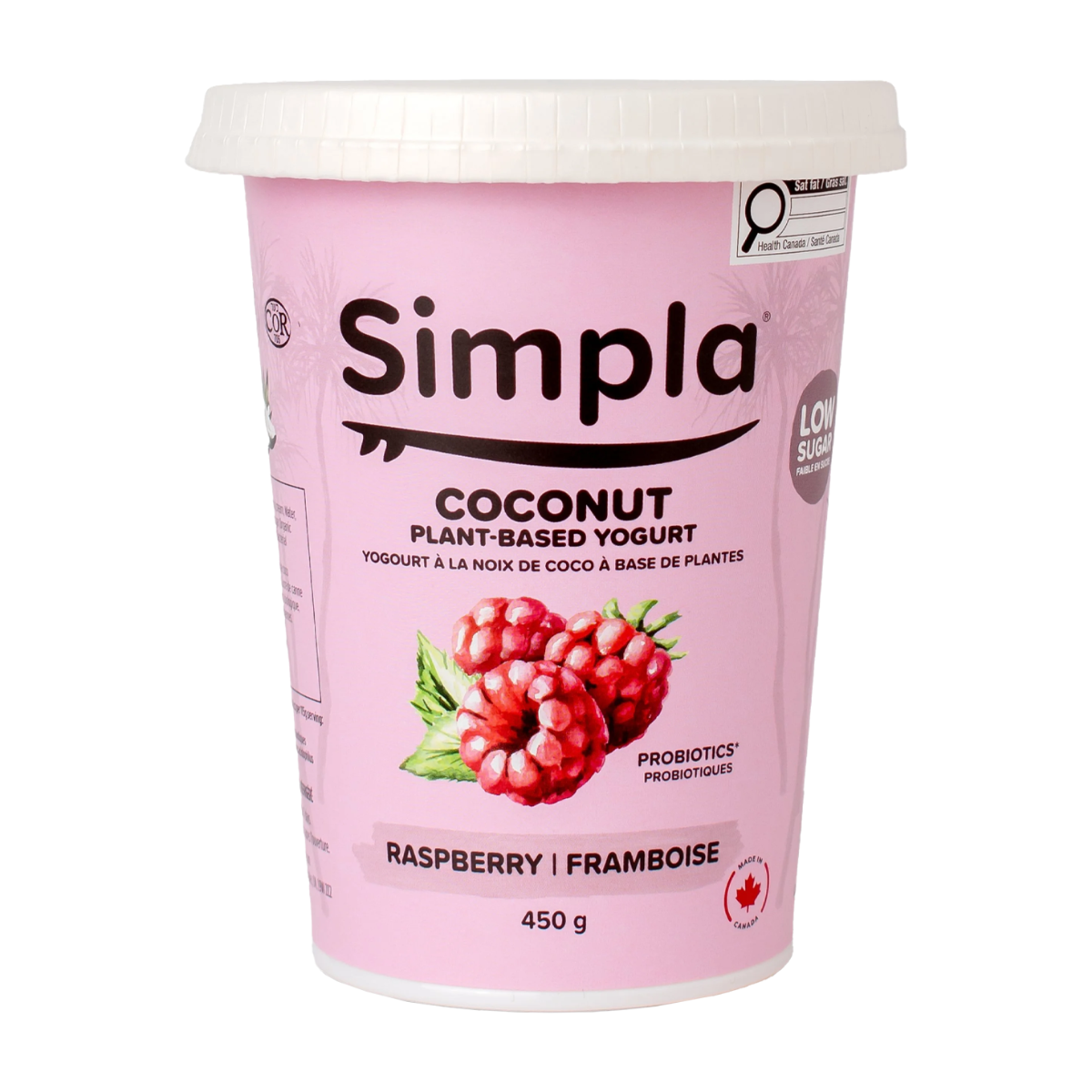 Simpla | Raspberry Flavour Coconut Plant-Based Yogurt