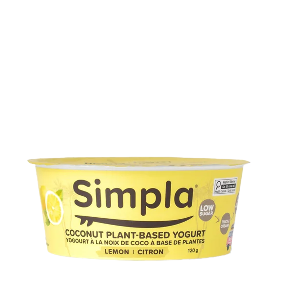 Simpla | Lemon Flavour Coconut Plant-Based Yogurt