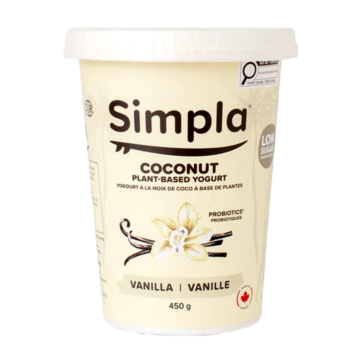 Simpla | Vanilla Flavour Coconut Plant-Based Yogurt