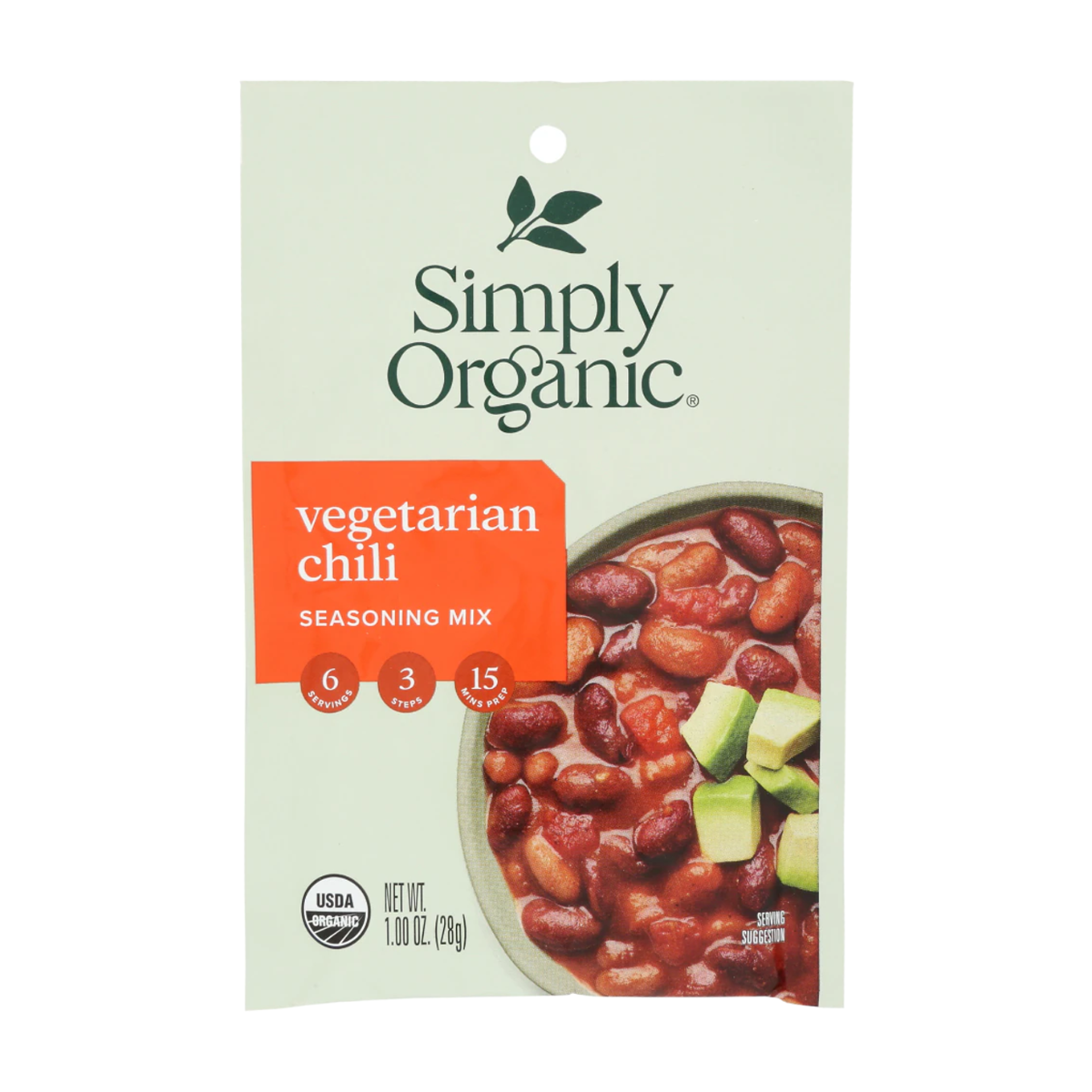 Simply Organic | Vegetarian Chili Seasoning 28g