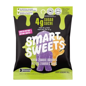 Smart Sweets | Halloween Sour Zombie Buddies 50g