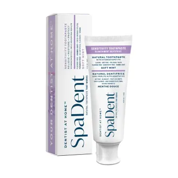 SpaDent Naturals | Dentifrice pour Sensibilité avec Hydroxyapatite Menthe Douce 156g