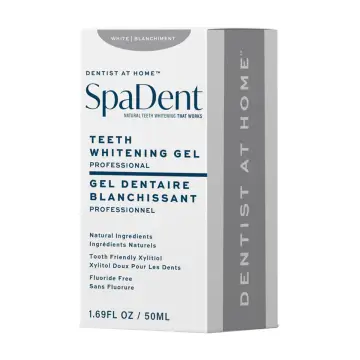 SpaDent Naturals | Gel blanchissant pour les dents en pompe 50ml