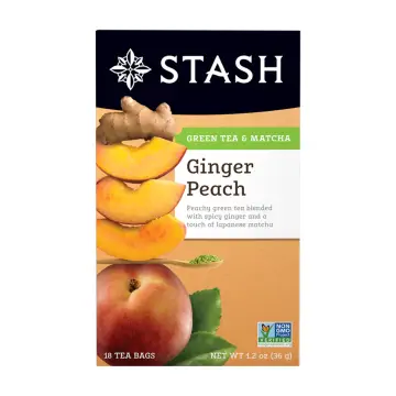 Stash | Ginger Peach Green Tea & Matcha 18 Bags