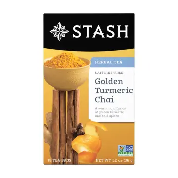 Stash | Golden Turmeric Chai Herbal Tea 18 Bags