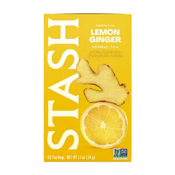 Stash | Lemon Ginger Herbal Tea 20 Bags
