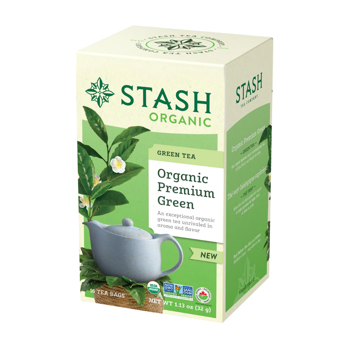 Stash | Organic Premium Green Tea 16 Bags