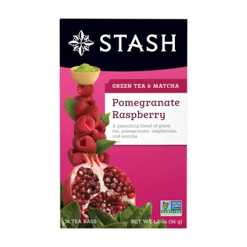 Stash | Pomegranate Raspberry Green Tea & Matcha 18 Bags