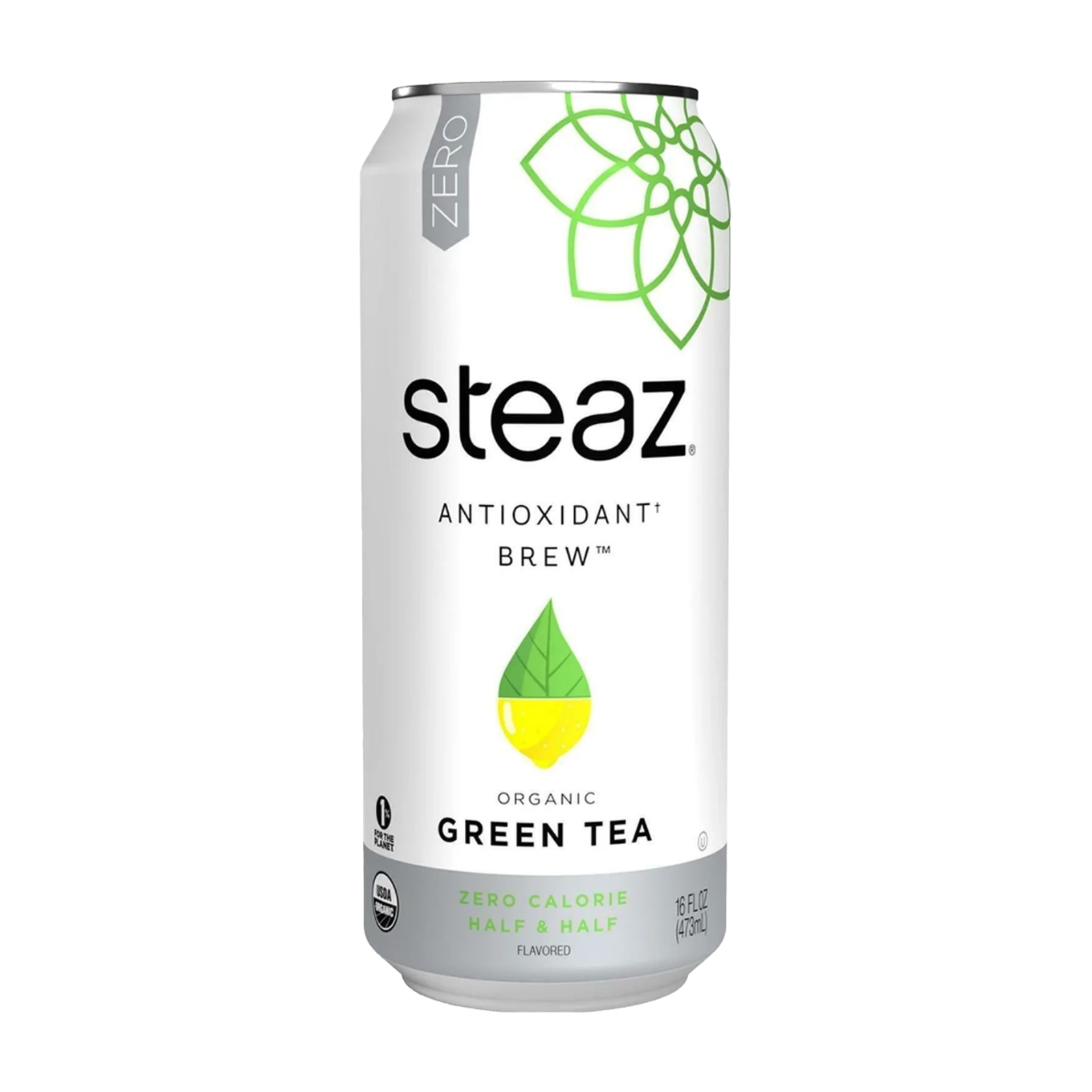 Steaz | Zero Calorie Half & Half Iced Green Tea & Lemonade