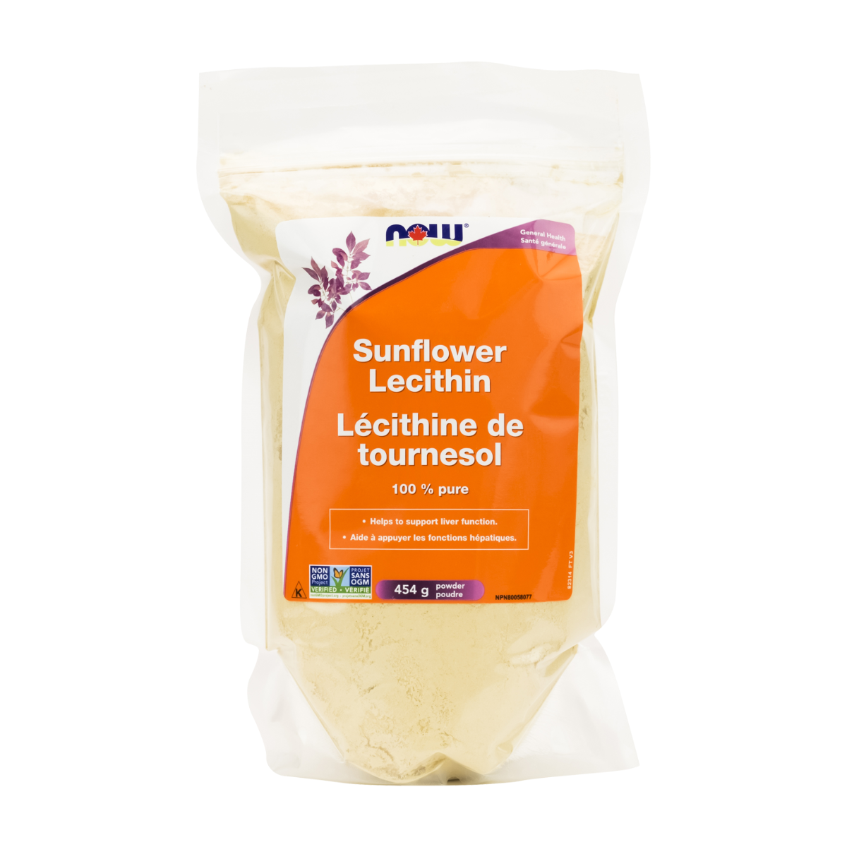 NOW | Sunflower Lecithin 454g Powder