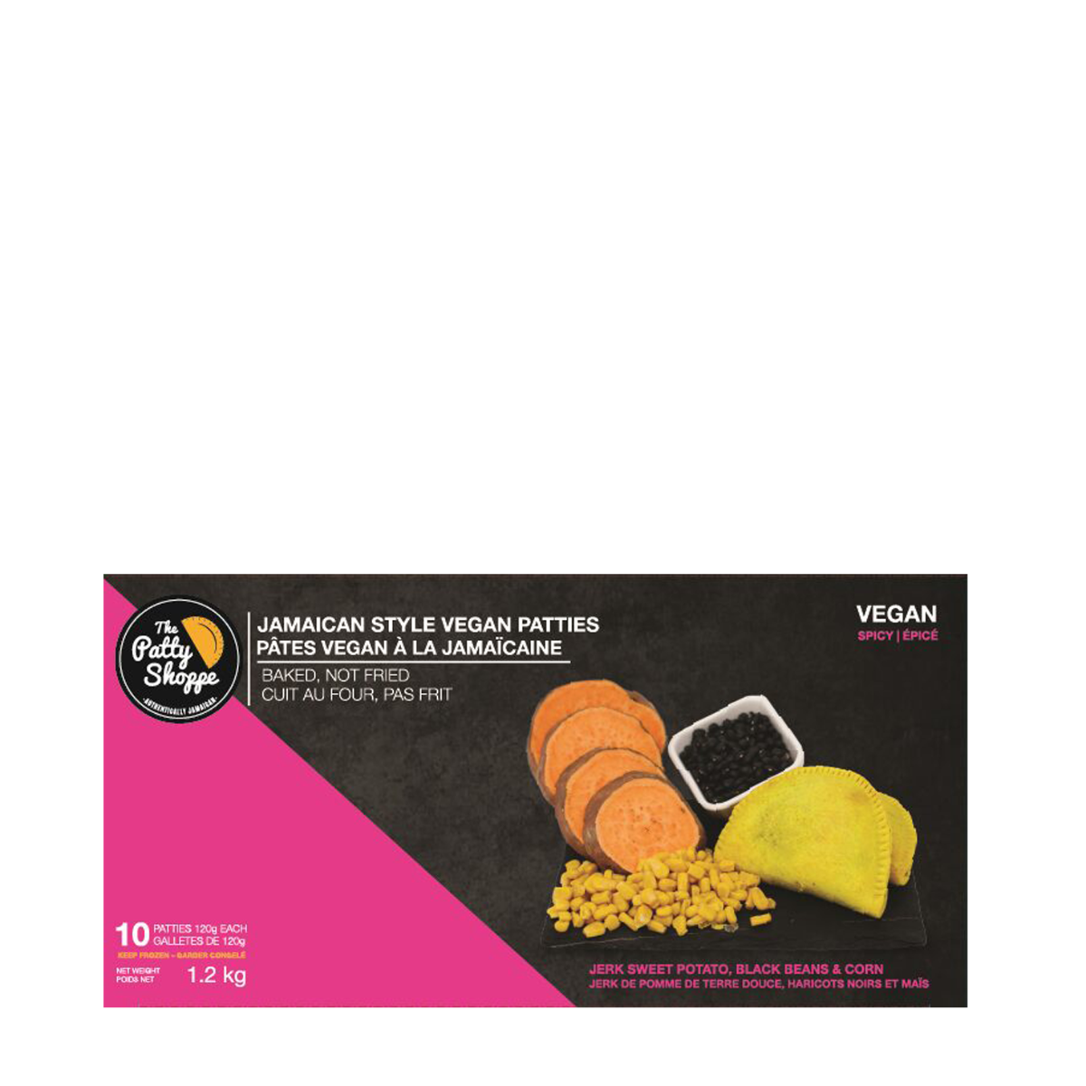 The Patty Shoppe | Jamaican Patties Vegan Jerk 1.2kg