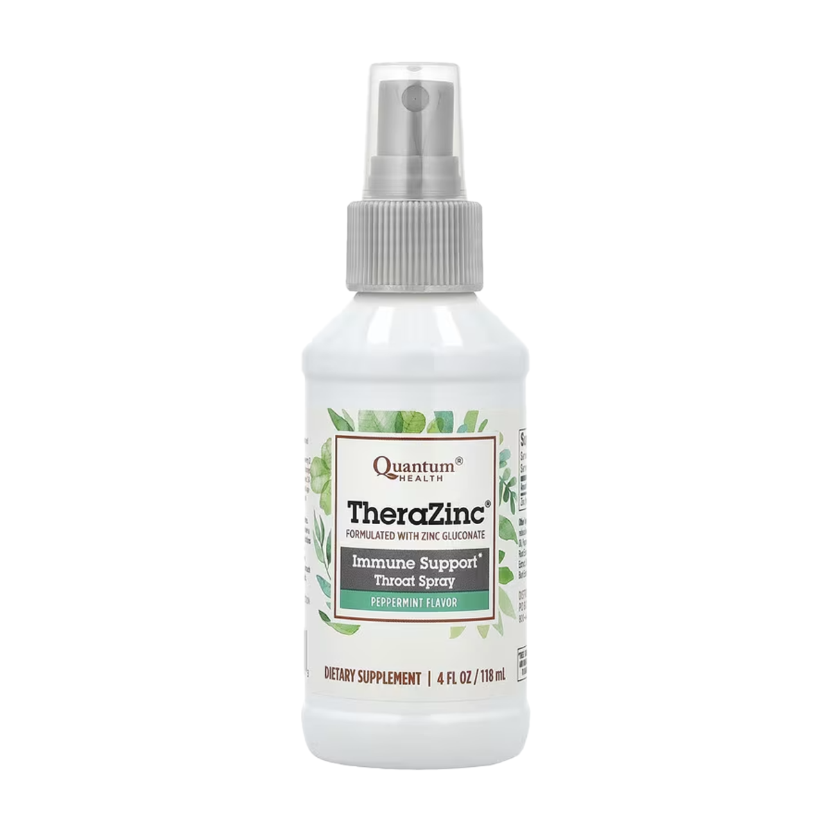 Quantum Health | Therazinc Peppermint Flavour Throat Spray 118ml