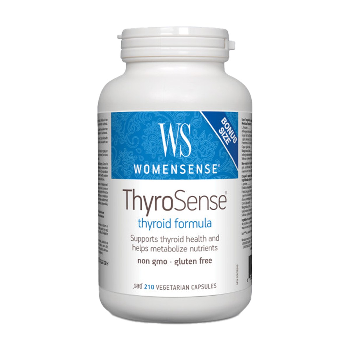 WomenSense | ThyroSense Thyroid Formula Bonus Size Vegetarian Capsules 210's