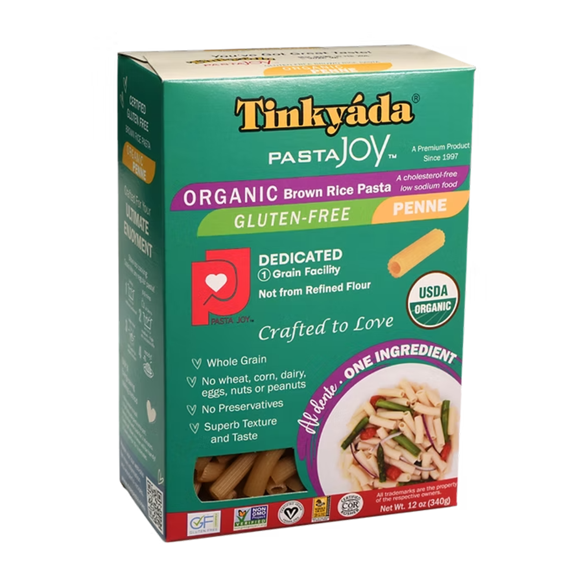 Tinkyada | Organic Brown Rice Penne