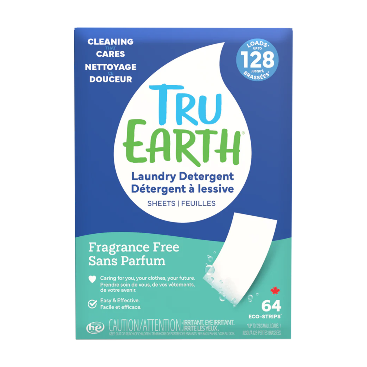 Tru Earth | Eco-Strips Fresh Linen Laundry Detergent