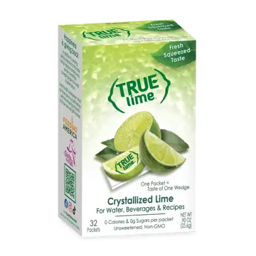 True Lime | Citron vert cristallisé 32pk (26g) 32 sachets
