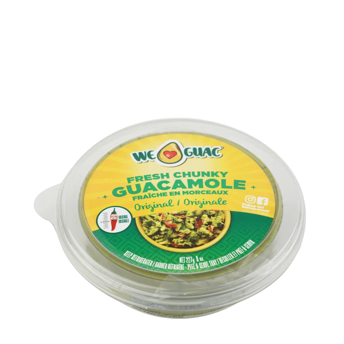 We Guac | Fresh Chunky Guacamole Original 227g