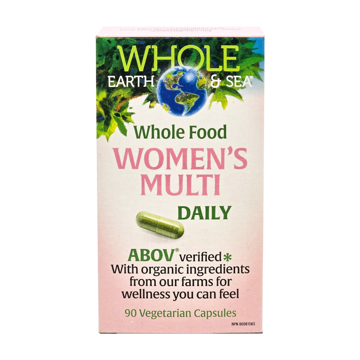 Natural Factors | Whole Earth & Sea Women's Multi Daily 90 Veggie Capsules